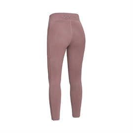 Kingsland Kemmie Junior Fuld-Grip Ridetights - Purple Flint